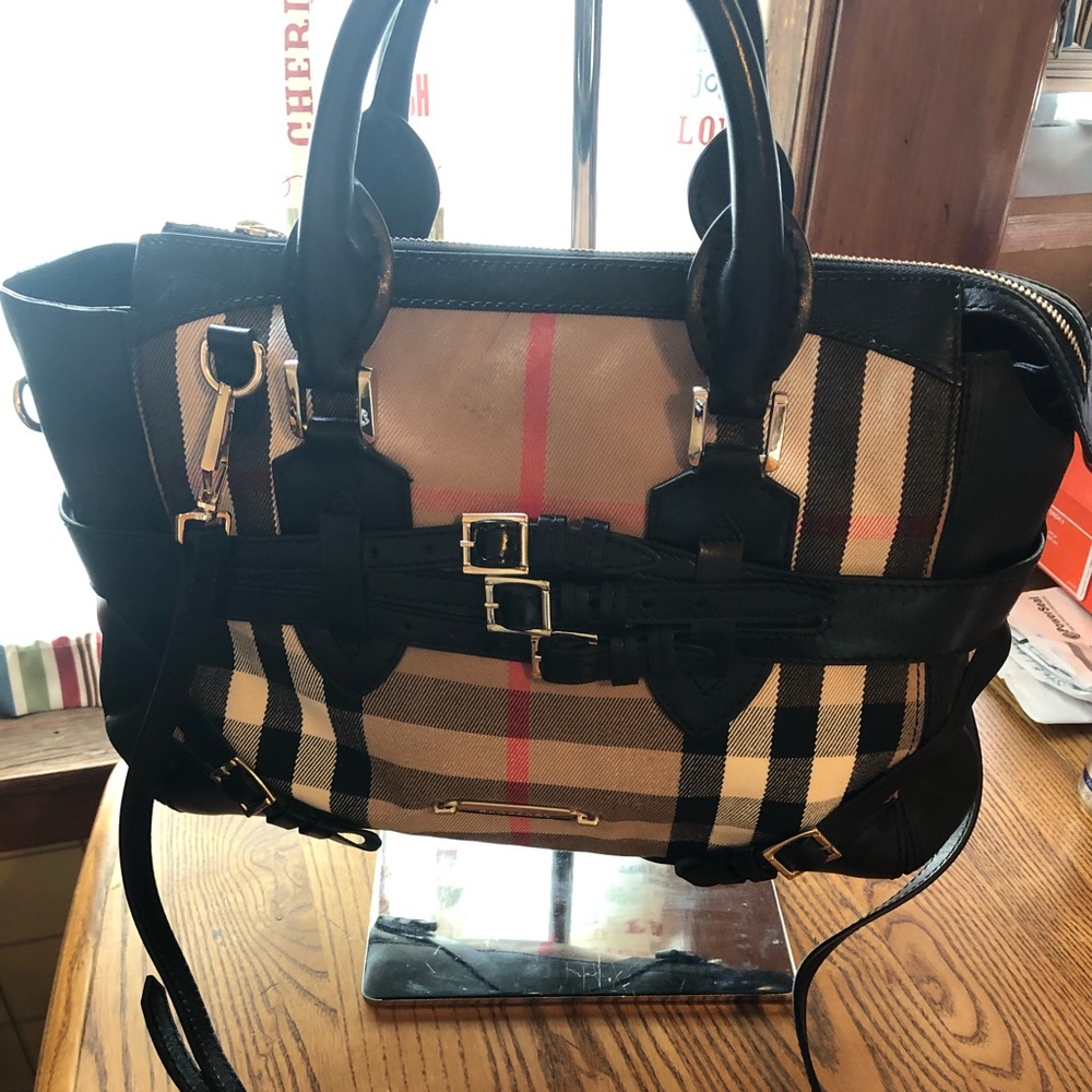 Burberry tote/ crossbody